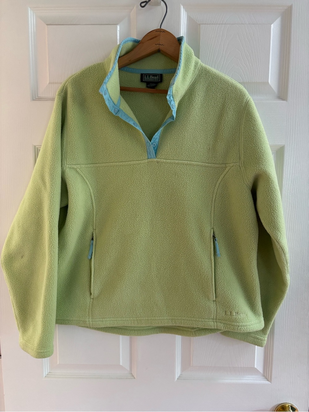 LL Bean Quarter Snap Pullover Fleece